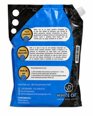 Arena Super Premium Para Gatos  Talco de bebé 5KG - White Cat
