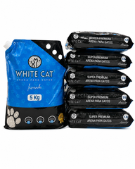 Arena Super Premium Para Gatos  Lavanda 5KG - White Cat